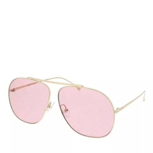 Fendi FF 0407/G/S Sunglasses Gold Pink Sunglasses