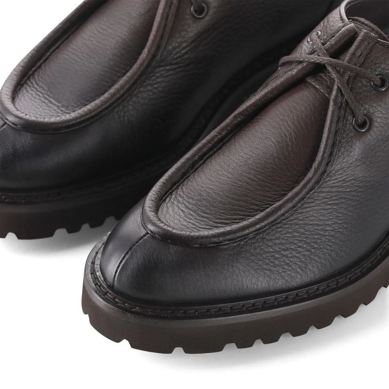 Doucal's Derbys Schnürschuhe aus Leder braun(Image 4)