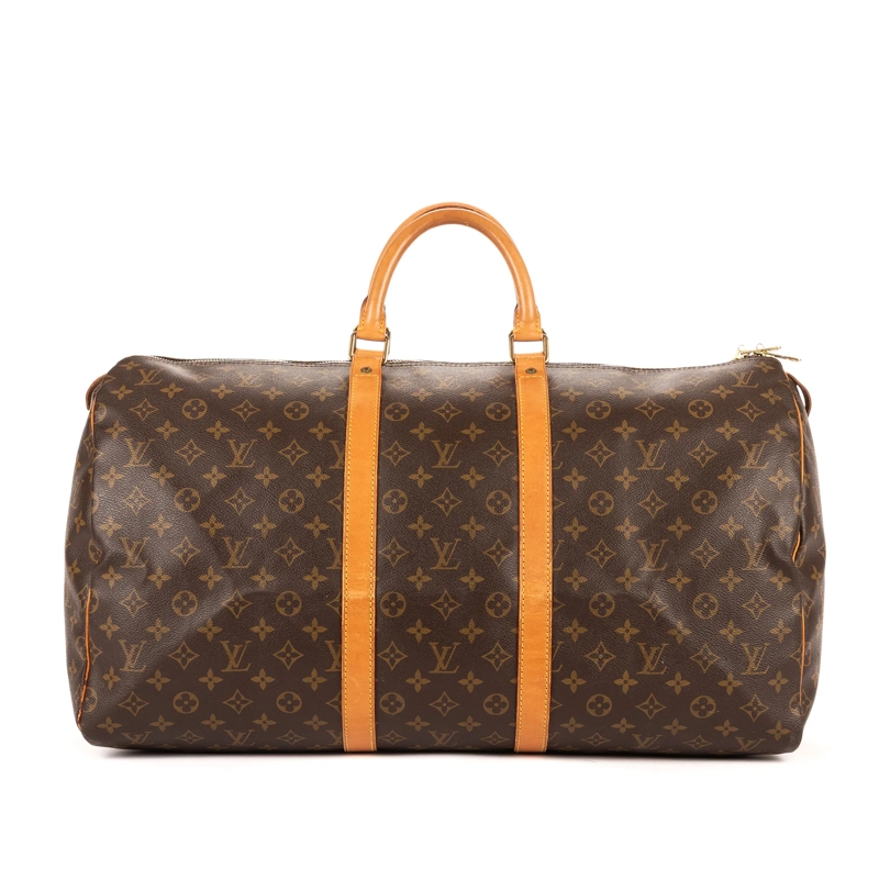 Louis Vuitton Crossbody Bag Keepall 55 braun