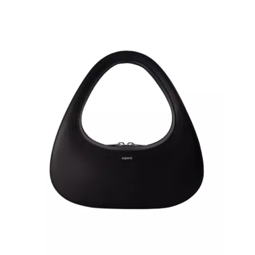 Coperni Swipe Baguette Crossbody - Leather - Black Black Borsa hobo