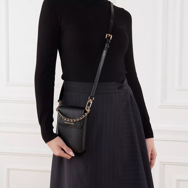 Michael kors black mini on sale bag