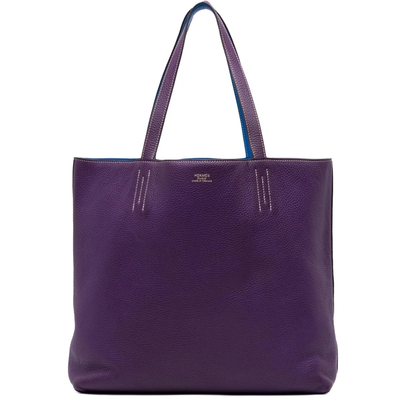 Hermès Shopper Clemence Double Sens 36 lila