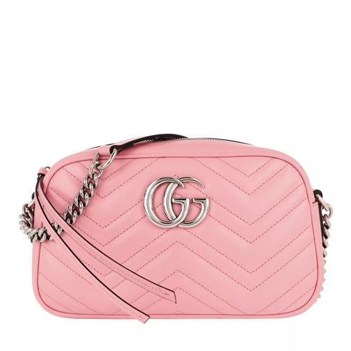 Gucci GG Marmont Shoulder Bag Leather Wild Rose Camera Bag