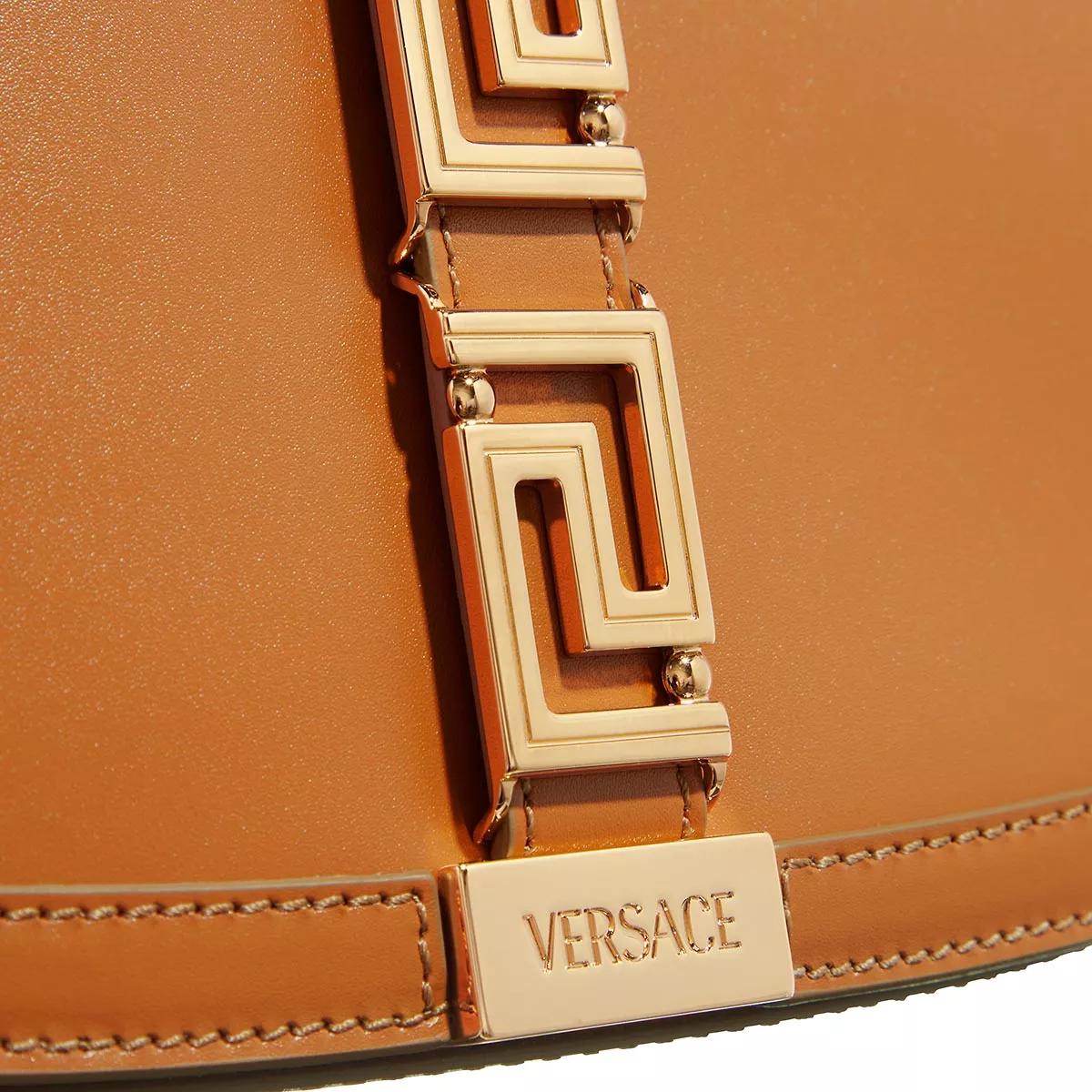 Versace Totes Top Handle in cognac