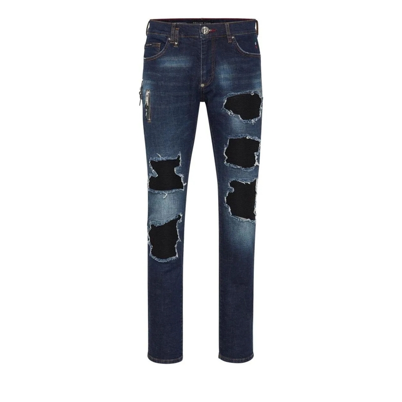 Philipp Plein Jeans Jeans Slim Fit dunkel-blau