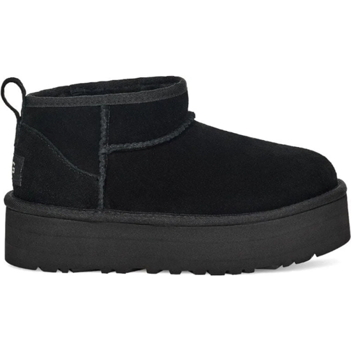 UGG Laars Ugg Dames Laars Zwart 1157791K/BLK Ultra Mini Plat schwarz