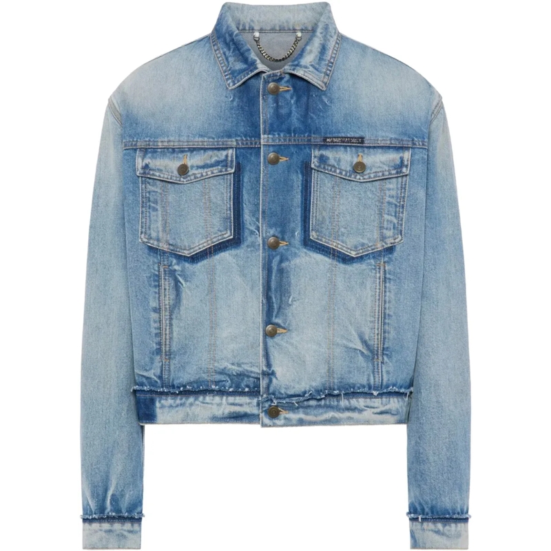 Maison Margiela Daunenjacke Sportsjacket Washed Blue blau