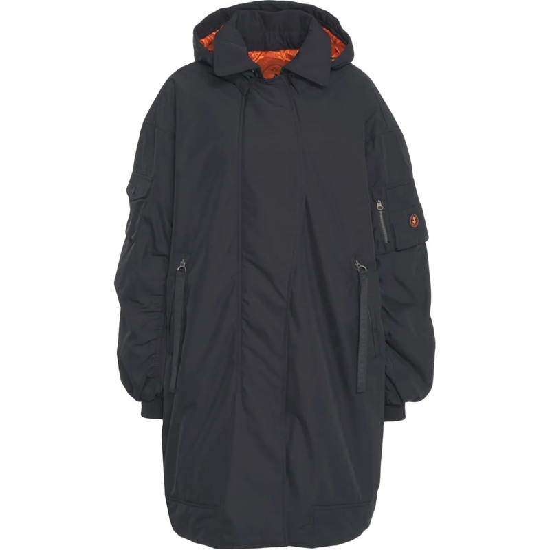 Save the Duck Veste de transition Parka 'Isa' schwarz