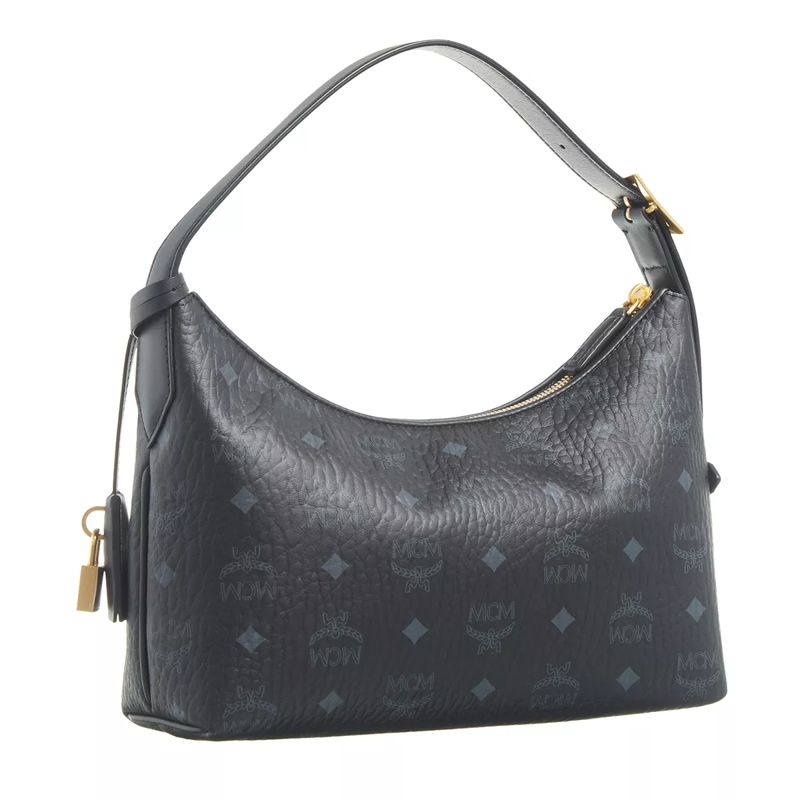 MCM Sac à bandoulière Aren Vi Hobo Sml Bk, One Size(Image 3)