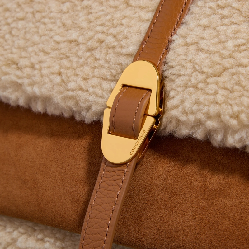 Coccinelle Schultertasche Coccinelle Dorian Eco She. Natural/Cuir(Image 4)