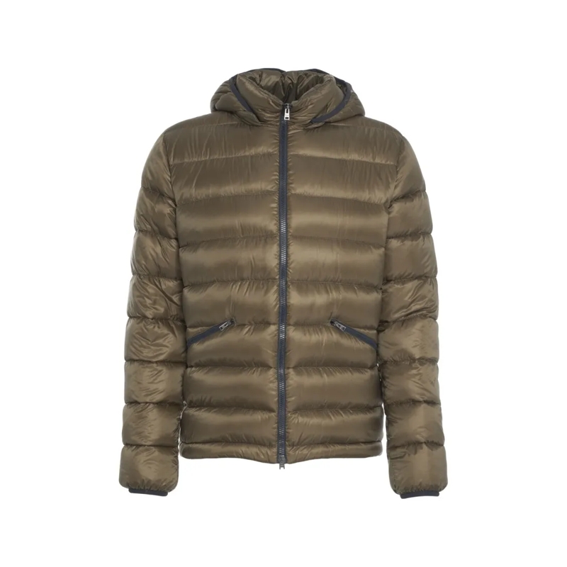 Herno Daunenjacke Quilted Down Jacket Green