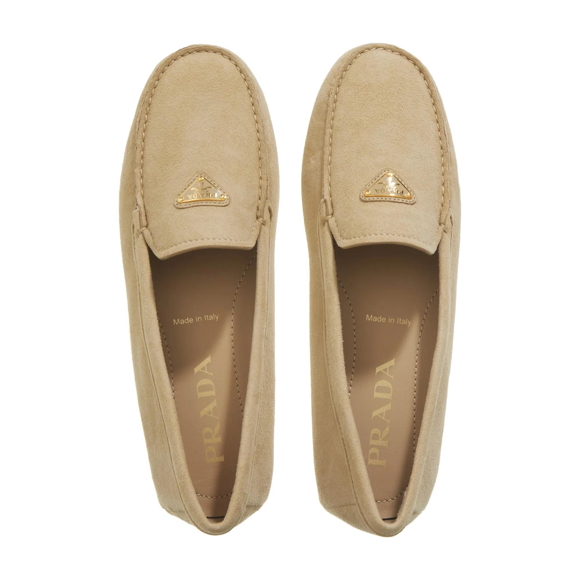 Prada beige shoes hotsell