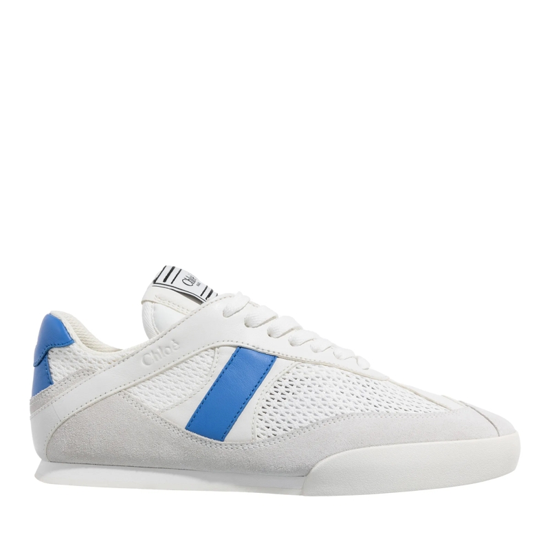 Chloé Low-Top-Sneaker Kick Sneaker White Blue