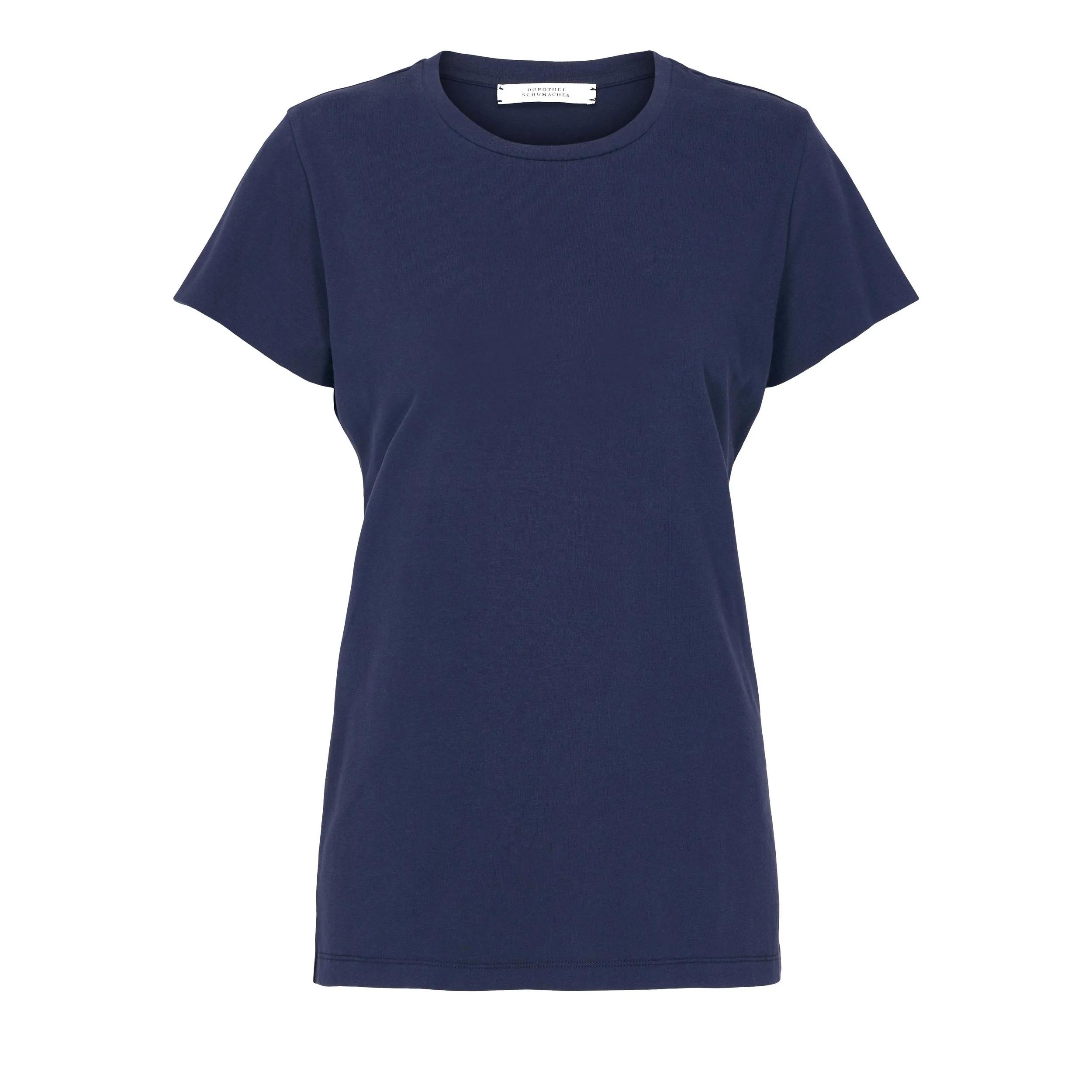 Dorothee Schumacher - ALL TIME FAVORITES o-neck - Größe 36 - blue