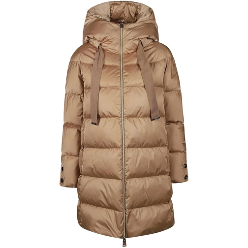 Herno Veste de transition A-shape Down Jacket Brown schwarz