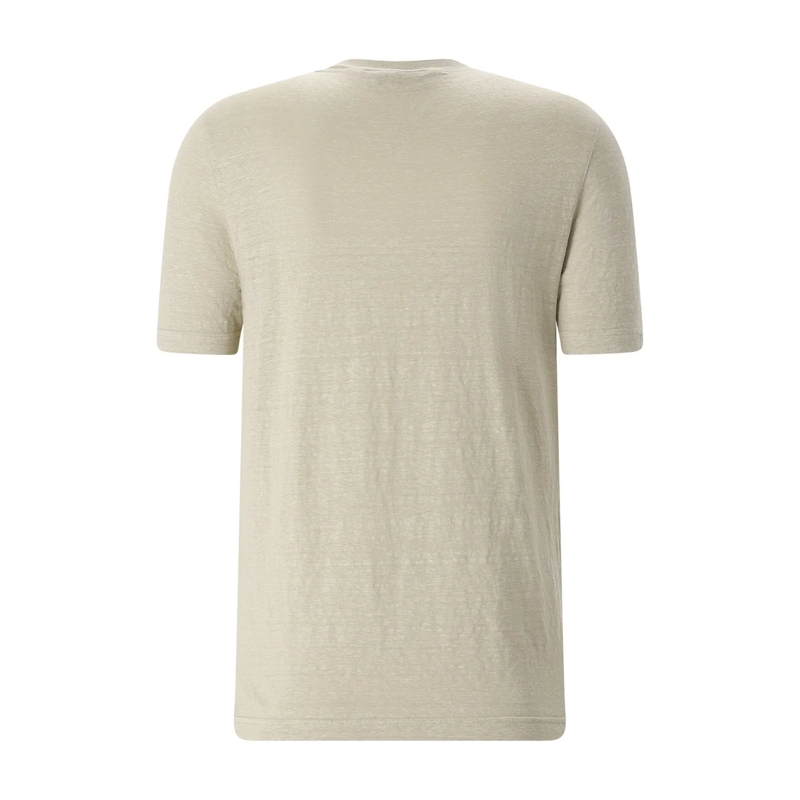 FILIPPO DE LAURENTIIS T-shirt T-Shirt aus Leinenmix rot(Image 5)