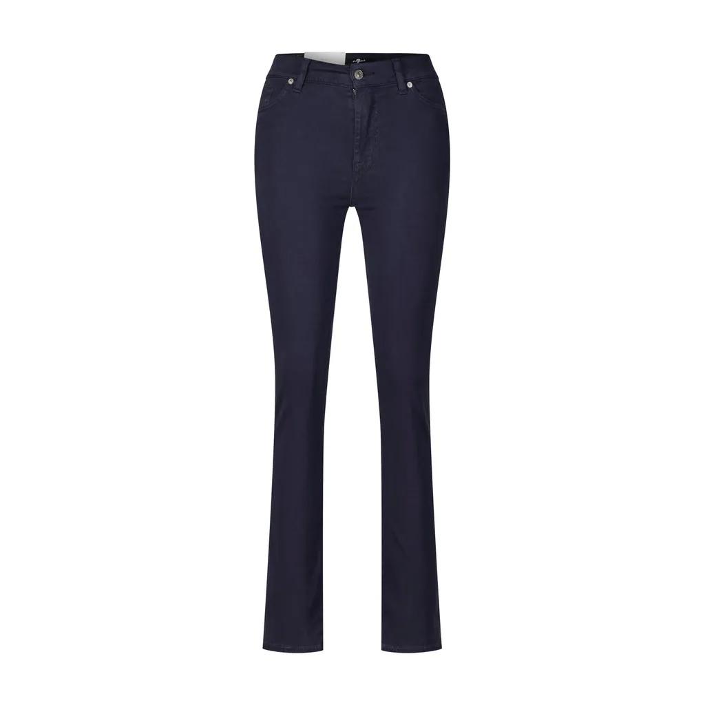 Seven for all Mankind - Slim-Fit Stoffhose Roxanne - Größe 30 - blau