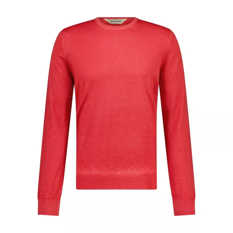 Gran Sasso Pull Strickpullover aus hochwertiger Schurwolle Dunkelblau