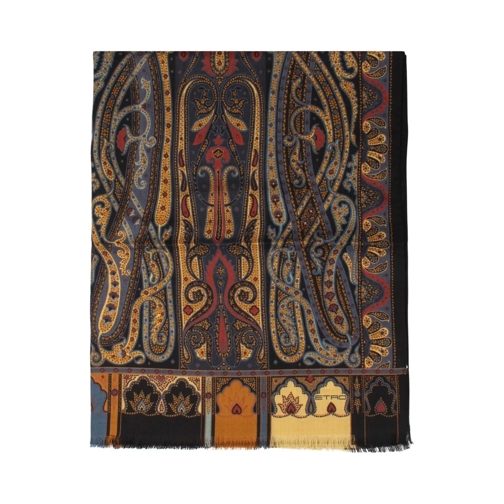 Etro Leichter Schal Paisley Scarf Multicolor