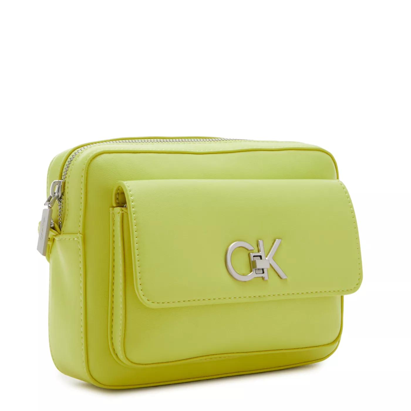 Calvin Klein Crossbody bags Re-Lock Grüne Umhängetasche K60K61108 in groen