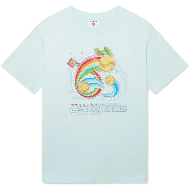 Casablanca T-Shirt T-shirt blue blau