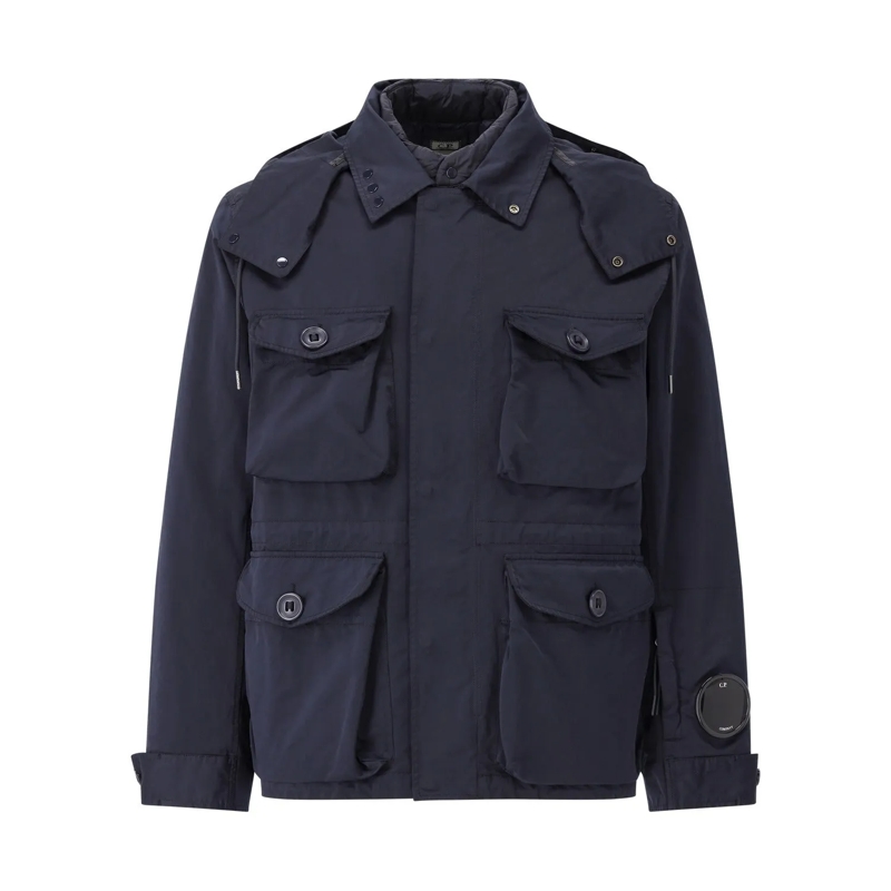 CP Company Blazer Jacke mit herausnehmbarem Futter Dunkelblau