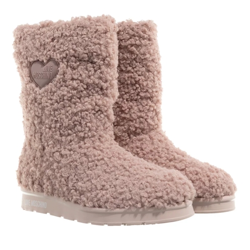 Love Moschino St.Ttod.Winter30 Curly Pl Cipria Stiefel