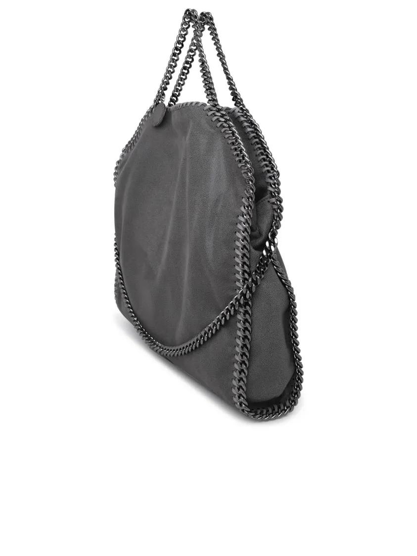 Stella Mccartney Crossbody bags Grey Polyester 3 Chain Falabella Bag in grijs