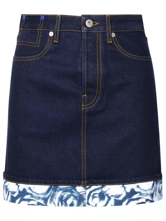 Burberry - Jeans Miniskirt - Größe 8 - blue