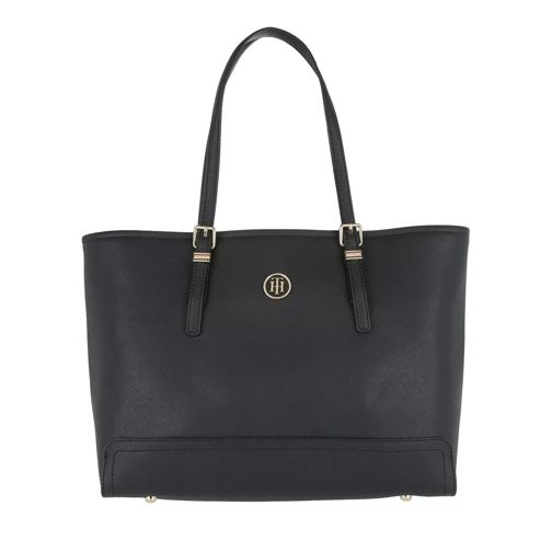 Tommy Hilfiger Honey Med Tote Tommy Navy Tote