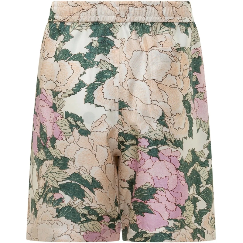 Givenchy Shorts Shorts con Stampa Floreale mehrfarbig(Image 2)