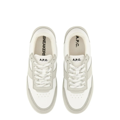 A.P.C. Low-Top Sneaker "Plain" Sneakers White (Image 6)