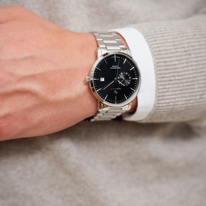 GANT Quarzuhr Modisch, stylisch und immer im Trend - diese runde silber(Image 2)