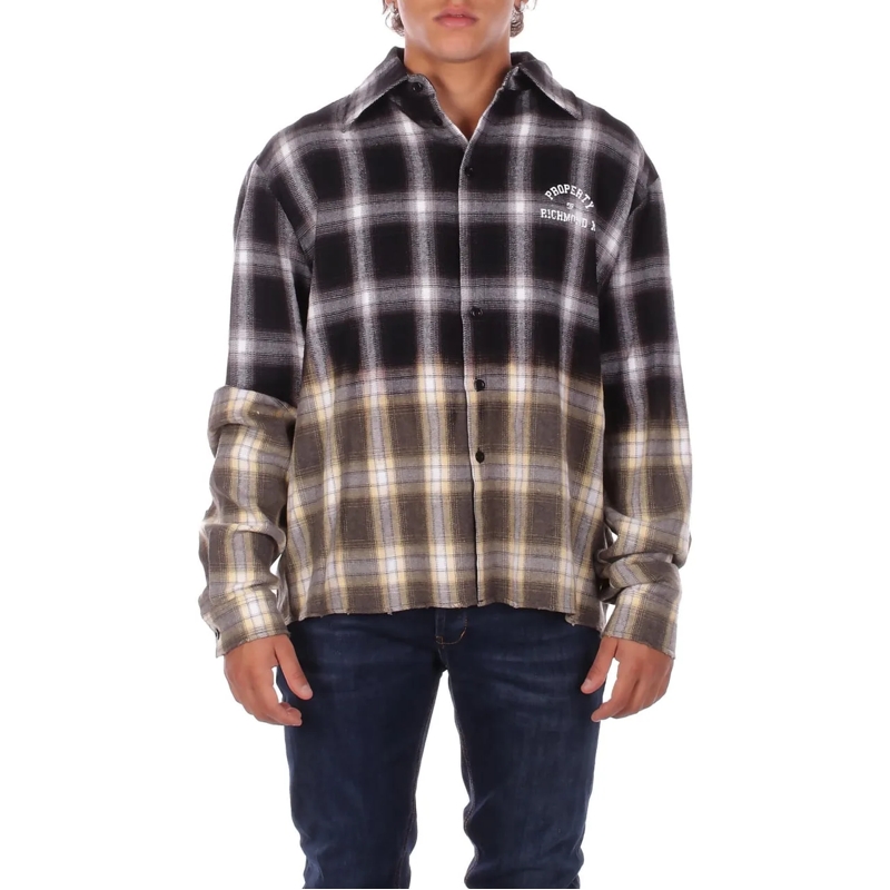 John Richmond Legeres Oberteil Shirts Tartan mehrfarbig