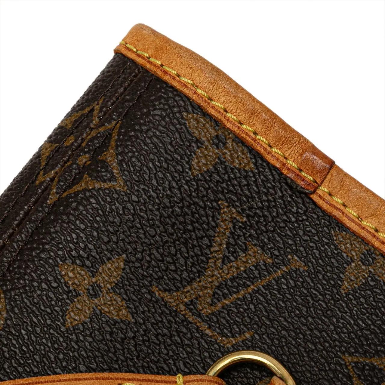 Louis Vuitton Shoppers 2007 Monogram Neverfull MM in bruin