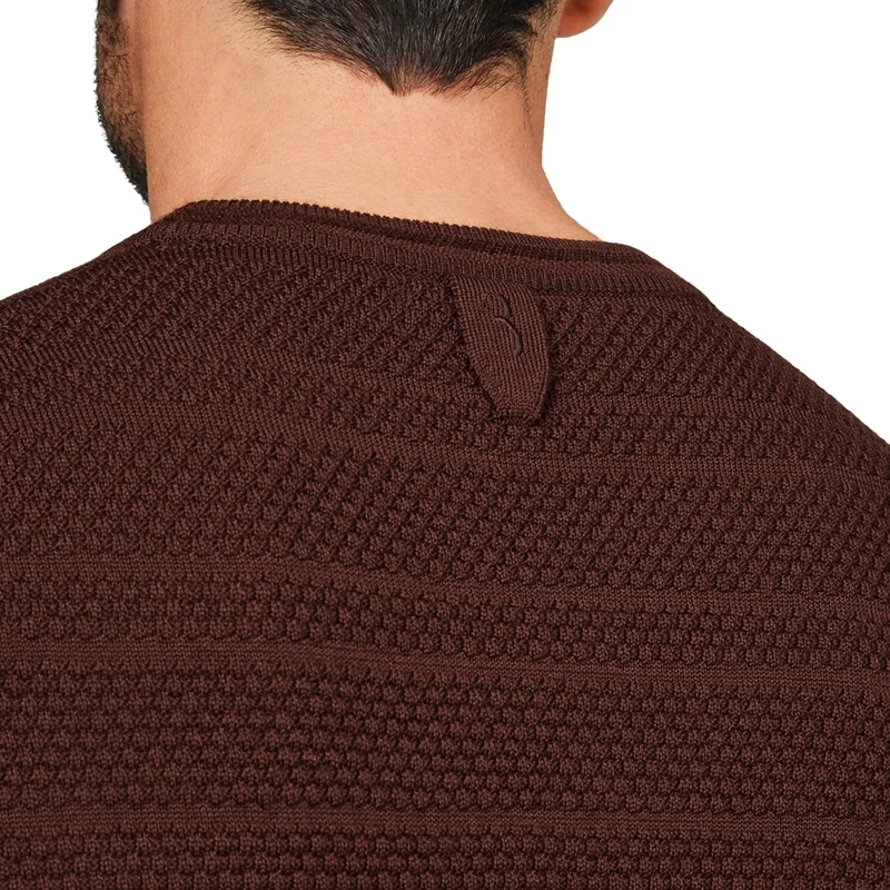 BILLIONAIRE  Rundhalspullover dunkel-braun(Image 3)