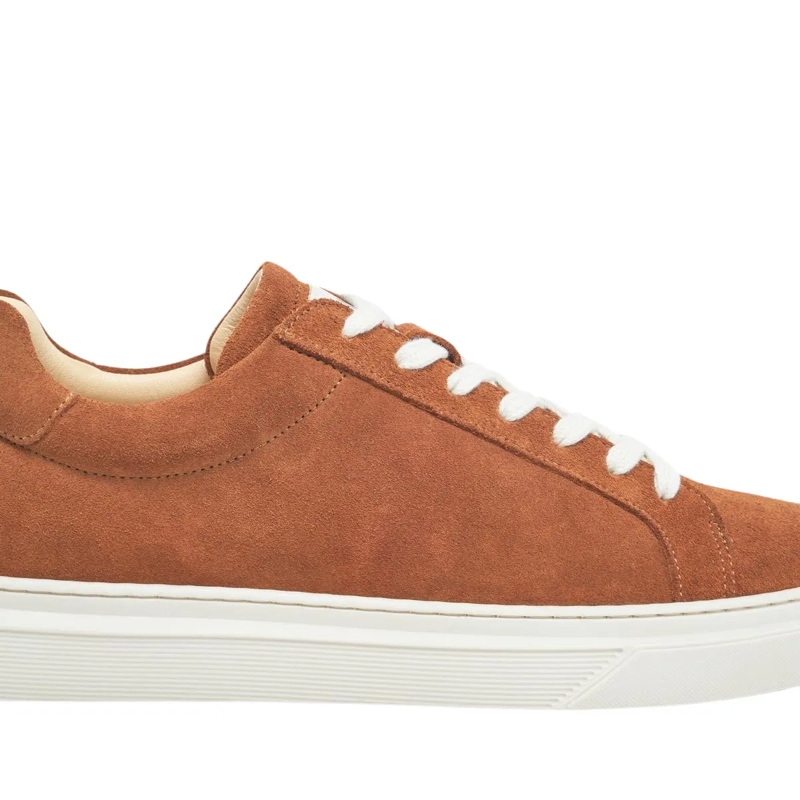 Henry Stevens Low-Top-Sneaker Sneaker Travis S1 mittel-braun