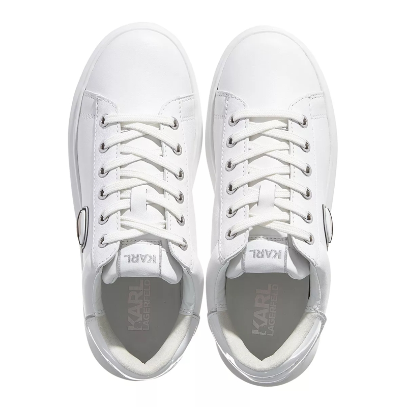 Karl Lagerfeld Sneaker basse Kapri Karl Nft Lo Lace White Lthr / Mono(Image 4)