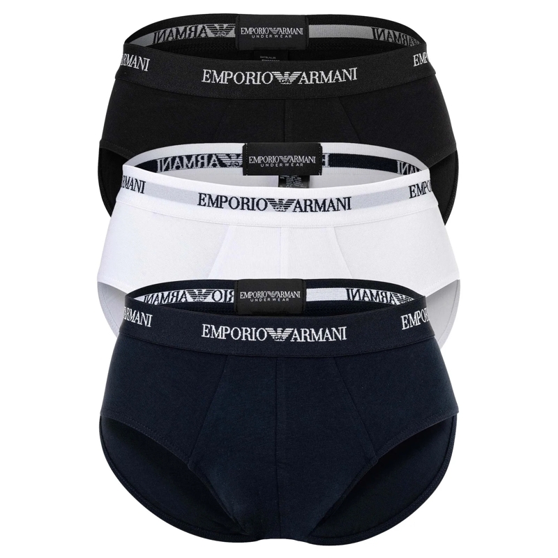 Emporio Armani  Core Logoband 3er Pack bunt