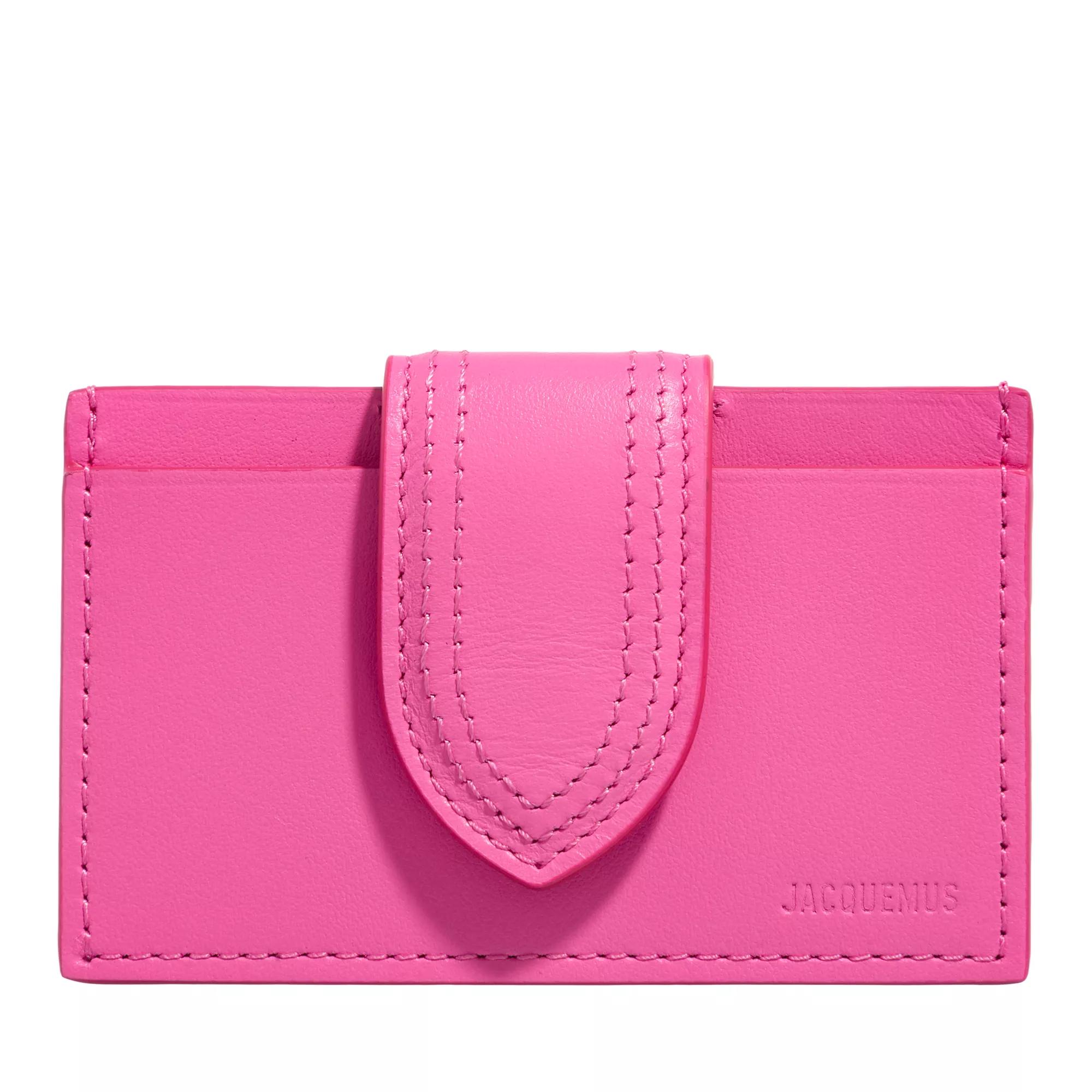 Jacquemus Portemonnaie - Le Porte-Carte Bambino - Gr. unisize - in Rosa - für Damen