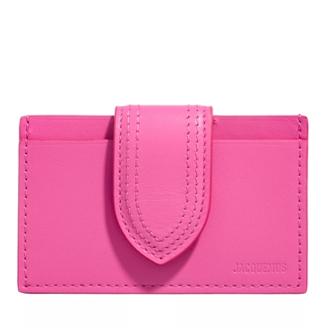 Jacquemus Le Porte-Carte Bambino Neon Pink | Porte-cartes