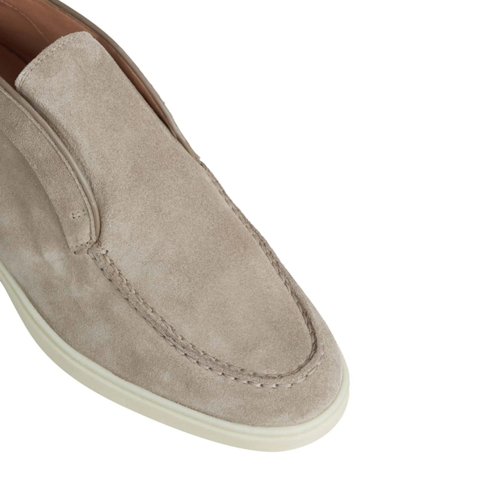 Dessert Leather Ankle Boots taupe Ballerina