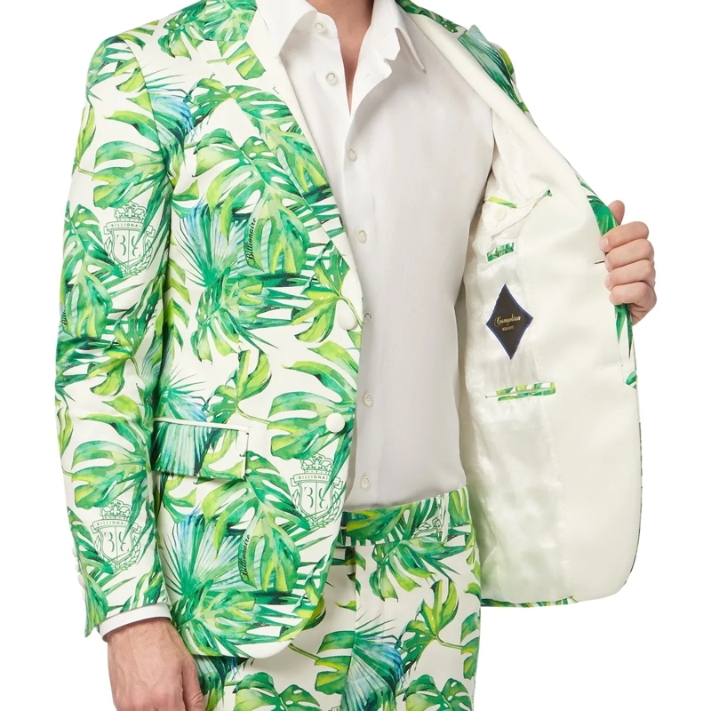 BILLIONAIRE Blazer Blazer Palms weiss(Image 4)