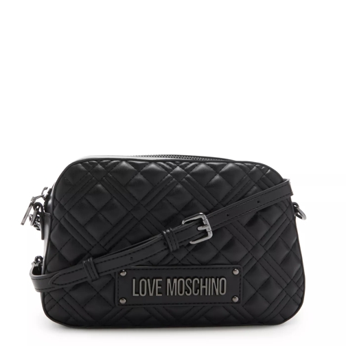 Love Moschino Love Moschino Quilted Bag Schwarze Umhängetasche J Schwarz Crossbodytas