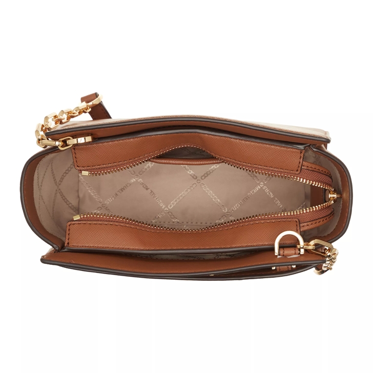 Michael Kors Selma crossbody bag hotsell brown