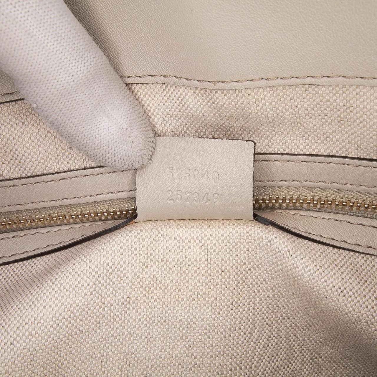 Thumbnail - Gucci Hobo Bags - Guccissima Mayfair Satchel - Gr. unisize - in Weiß - für Damen