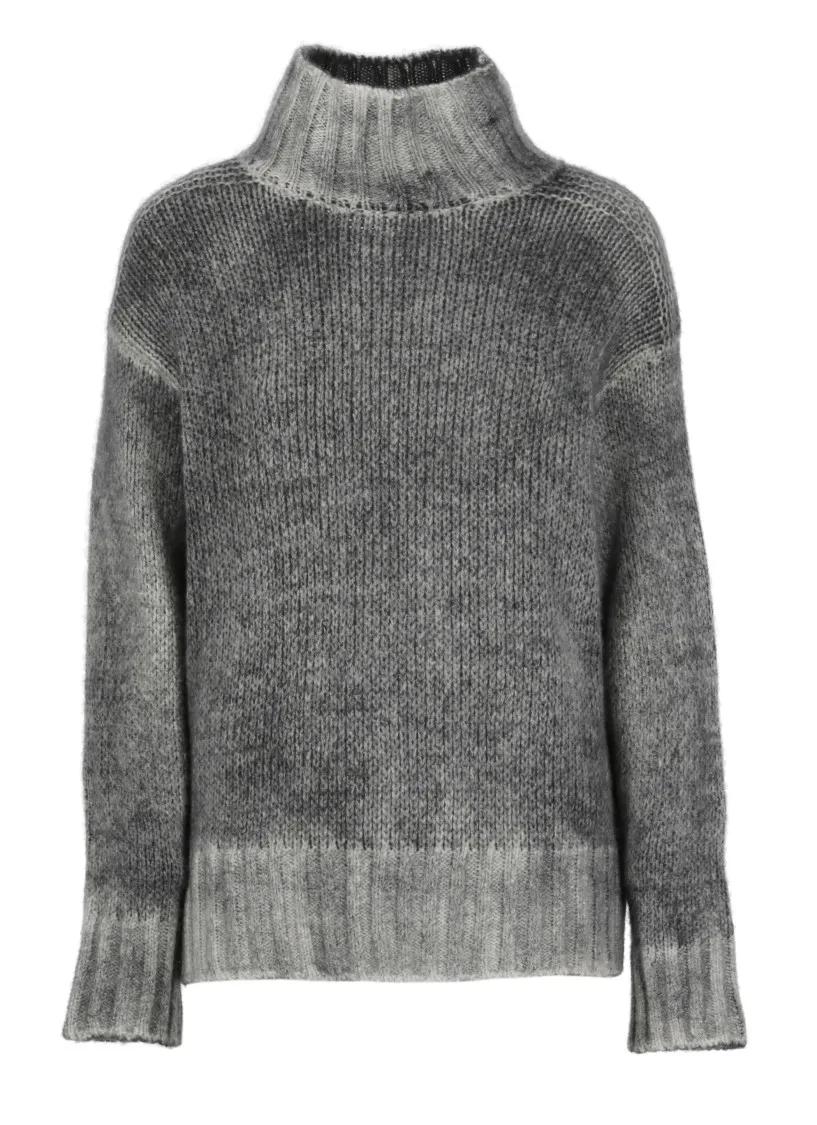 CALIBAN - Wool And Cashmere Sweater - Größe M - grau