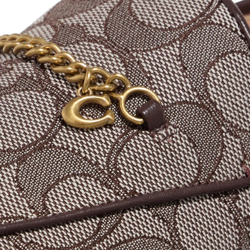 Coach Loafer Hanna Sig Jacquard Oak/Maple(Image 4)