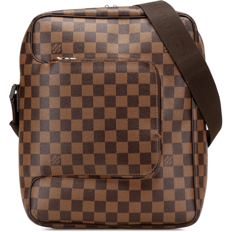 Louis Vuitton Sac à bandoulière Damier Ebene Olav MM braun