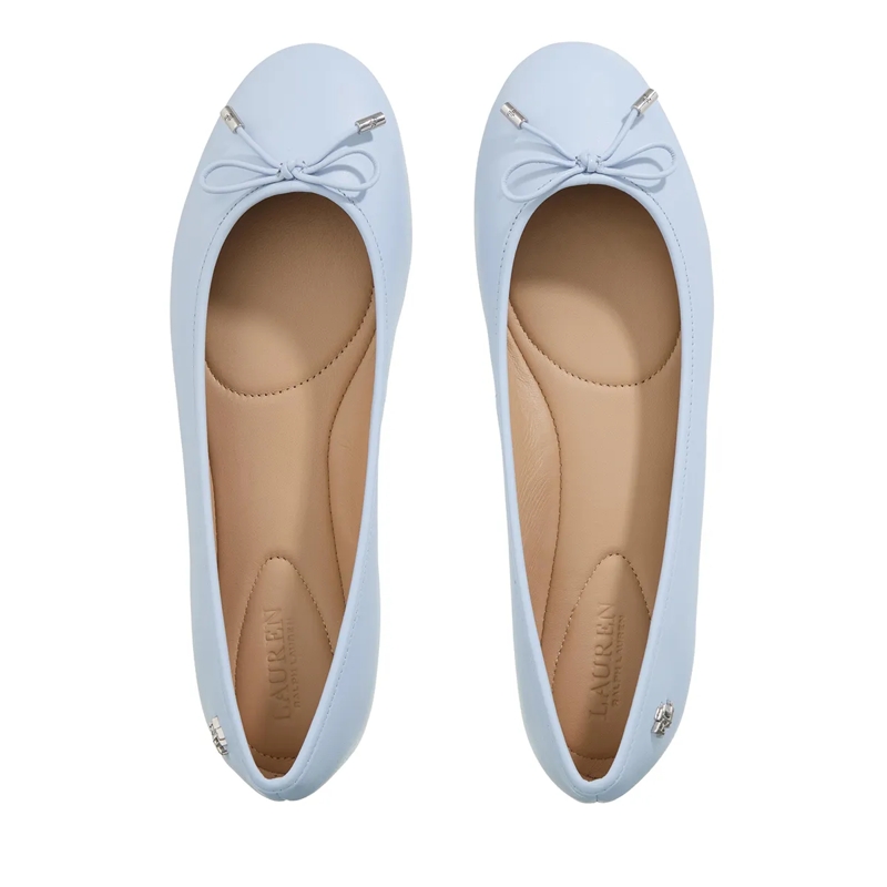 Lauren Ralph Lauren Ballerinas Jayna Flats Ballet Cornflower Blue(Image 6)